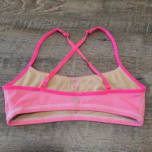 LULULEMON | Daily Convertible Sports Bra Stripes | Sz. 6 - Picture 10 of 11